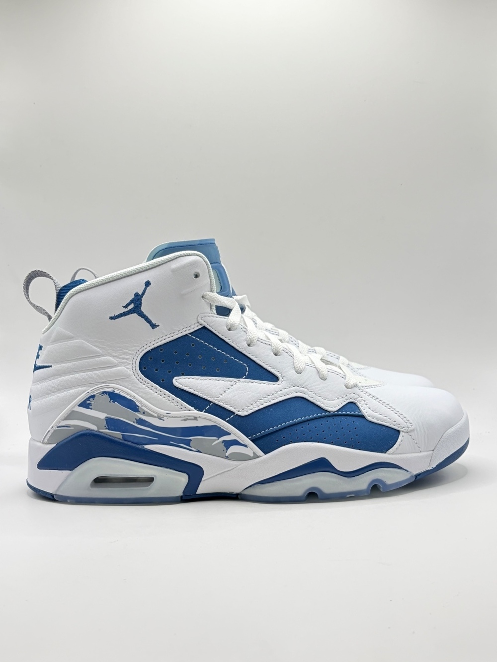 Nike Air Jordan MVP Basketball Shoes White/Industrial Blue Size 10